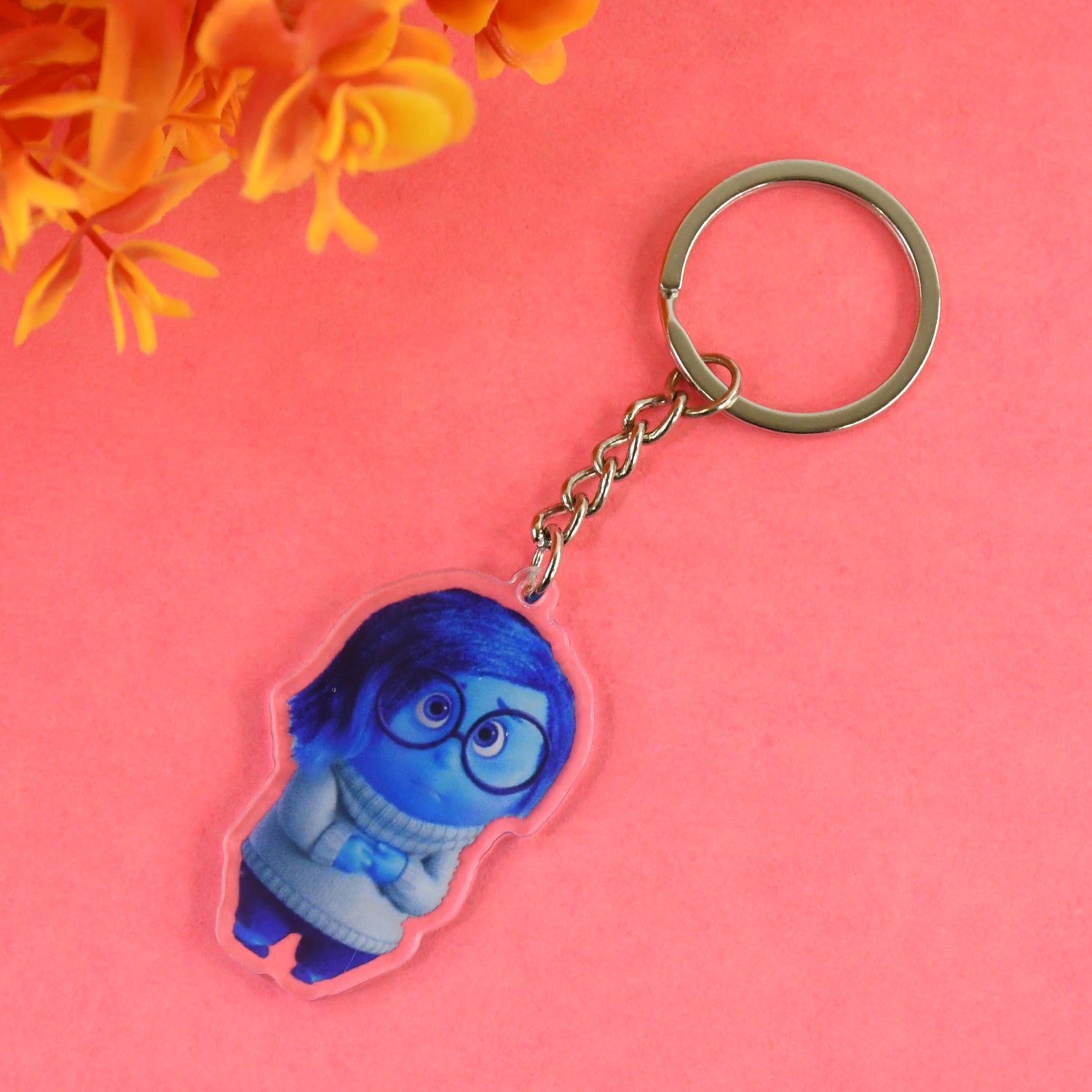 Cartoon Character-themed Acrylic Keychain (1 Pc) Cartoon Character-themed Acrylic Keychain (1 Pc)